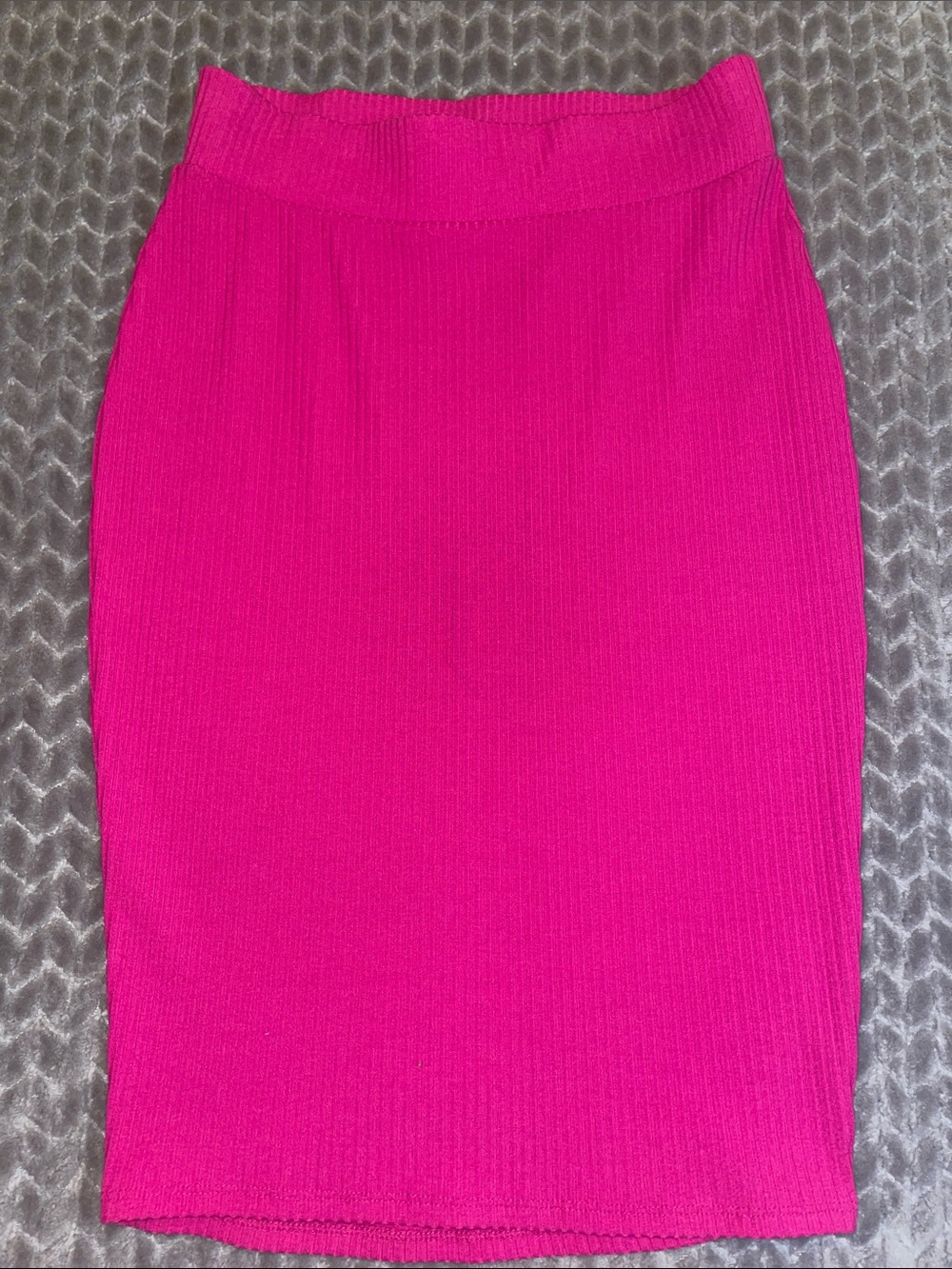 Bar III Bright Pink Pull-On Pencil Skirt Women’s Size Small